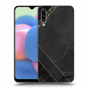 Obal pre Samsung Galaxy A30s A307F - Black tile