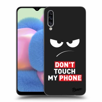 Obal pre Samsung Galaxy A30s A307F - Angry Eyes - Transparent