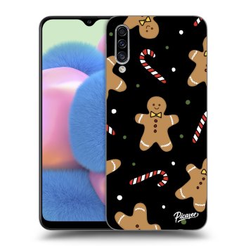 Picasee silikónový čierny obal pre Samsung Galaxy A30s A307F - Gingerbread
