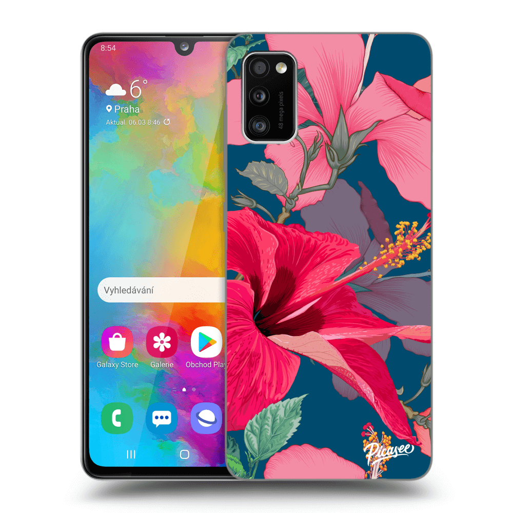 Picasee ULTIMATE CASE pro Samsung Galaxy A41 A415F - Hibiscus