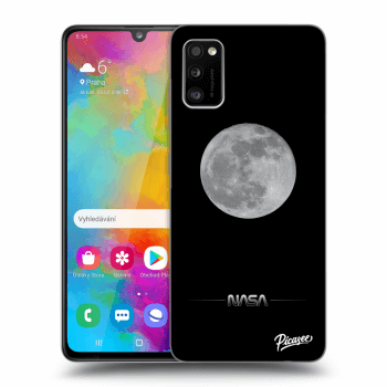Picasee silikónový čierny obal pre Samsung Galaxy A41 A415F - Moon Minimal