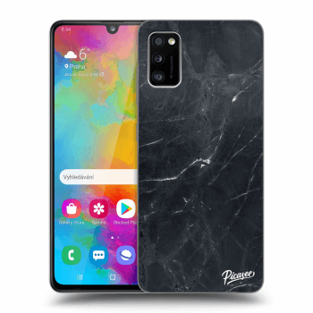 Obal pre Samsung Galaxy A41 A415F - Black marble