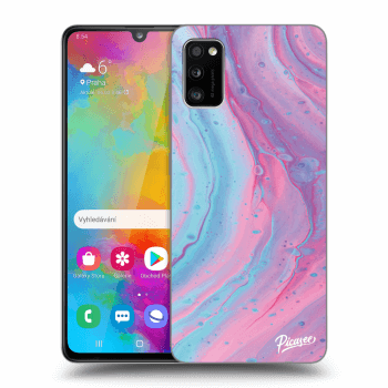 Obal pre Samsung Galaxy A41 A415F - Pink liquid