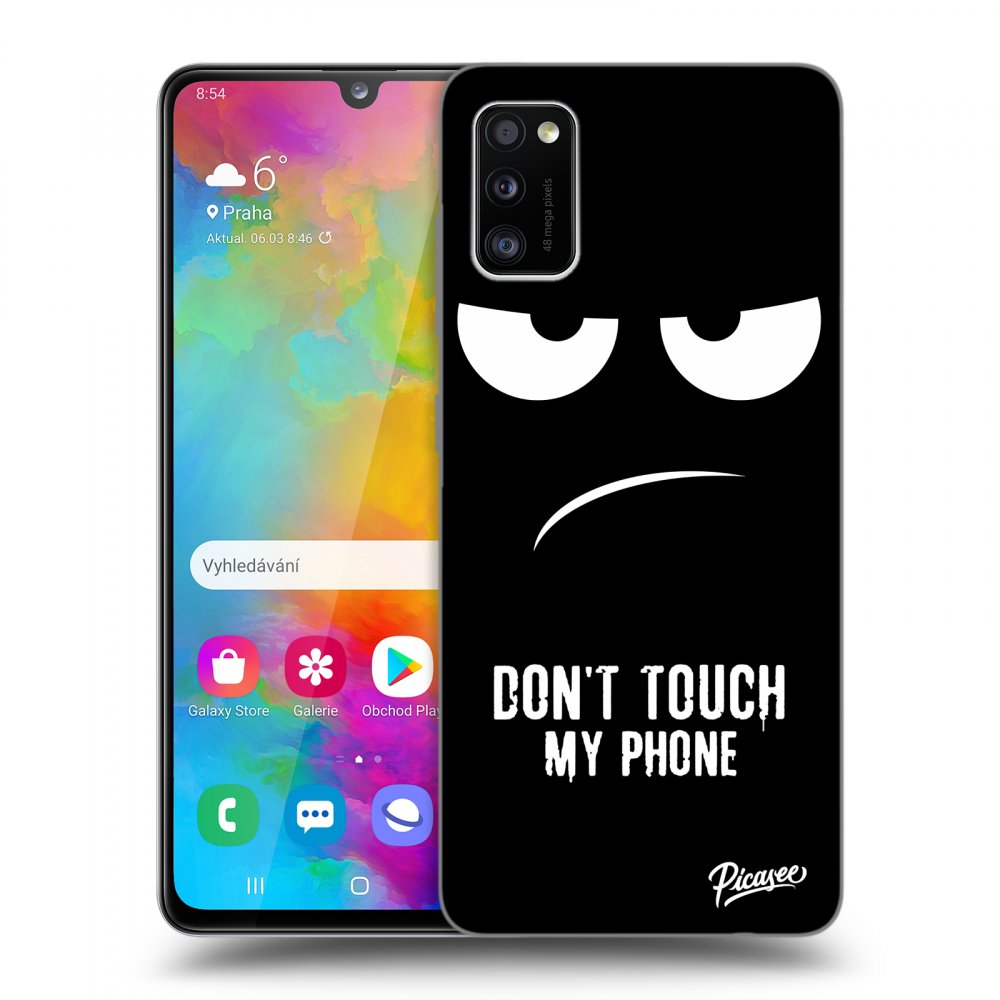 Picasee ULTIMATE CASE pro Samsung Galaxy A41 A415F - Don't Touch My Phone