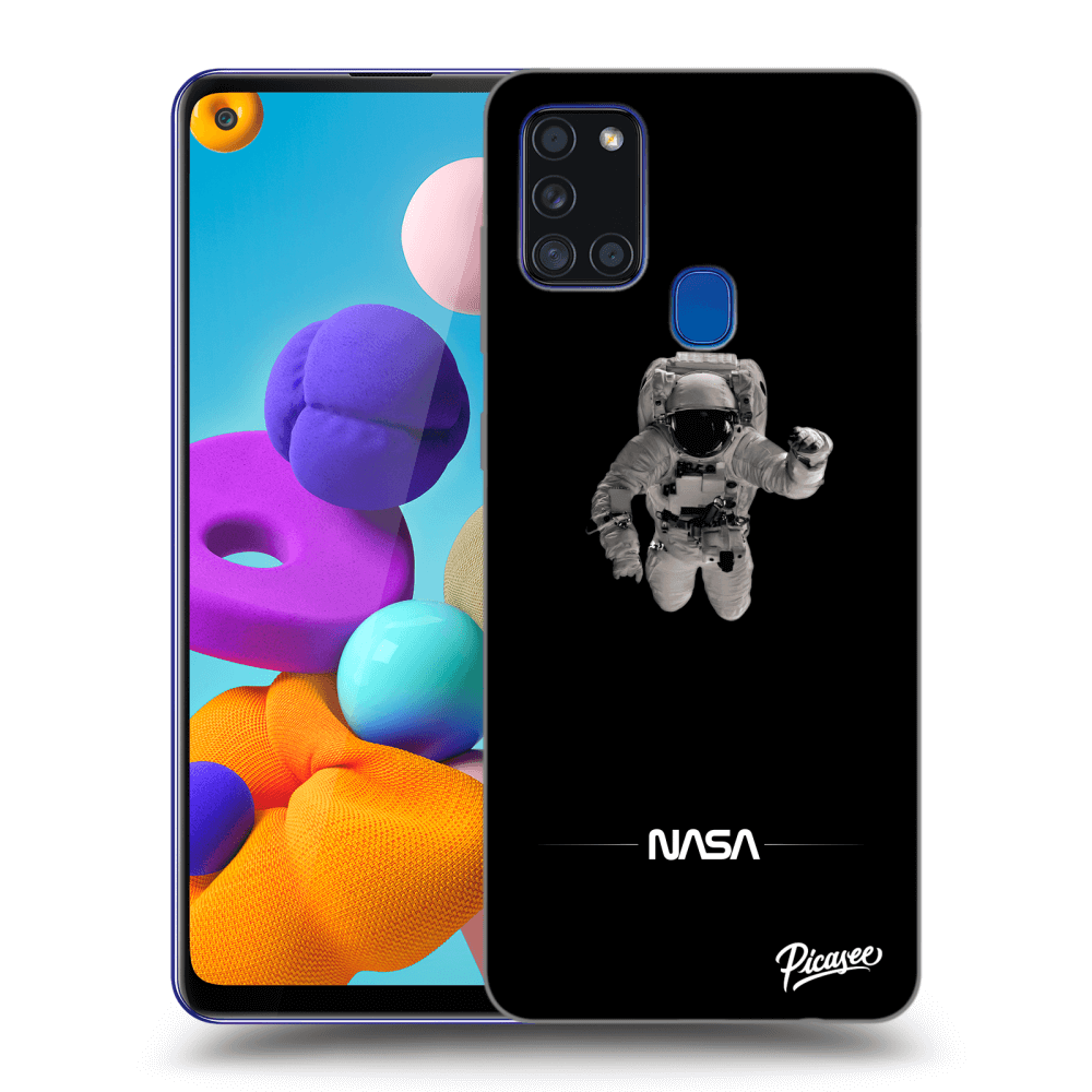 Picasee ULTIMATE CASE pro Samsung Galaxy A21s - Astronaut Minimal