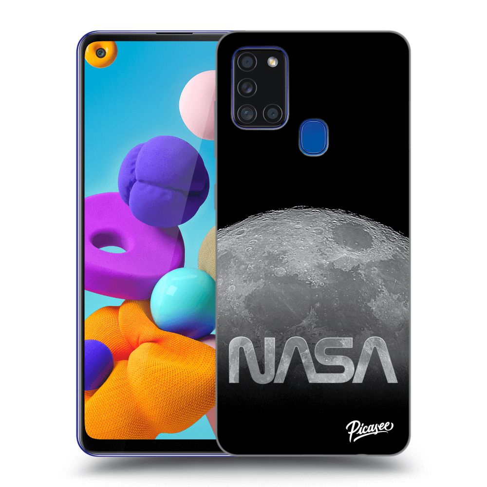 Picasee ULTIMATE CASE pro Samsung Galaxy A21s - Moon Cut