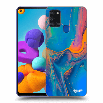 Obal pre Samsung Galaxy A21s - Rainbow