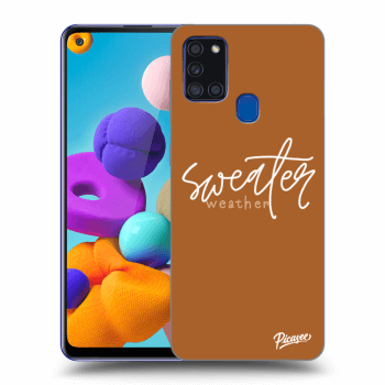 Obal pre Samsung Galaxy A21s - Sweater weather