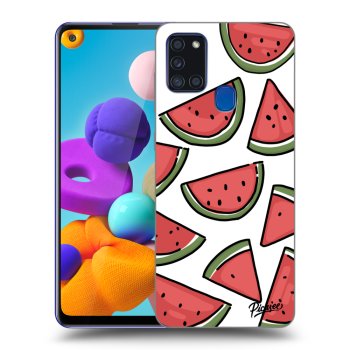 Picasee ULTIMATE CASE pro Samsung Galaxy A21s - Melone
