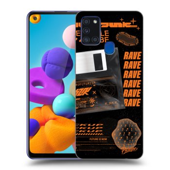 Picasee ULTIMATE CASE pro Samsung Galaxy A21s - RAVE