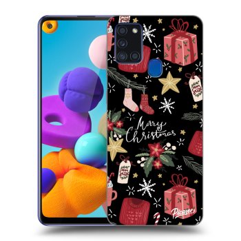Picasee ULTIMATE CASE pro Samsung Galaxy A21s - Christmas
