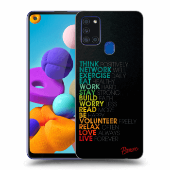 Picasee ULTIMATE CASE pro Samsung Galaxy A21s - Motto life