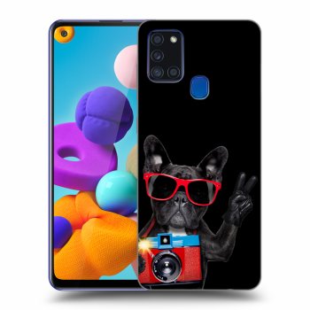 Obal pre Samsung Galaxy A21s - French Bulldog