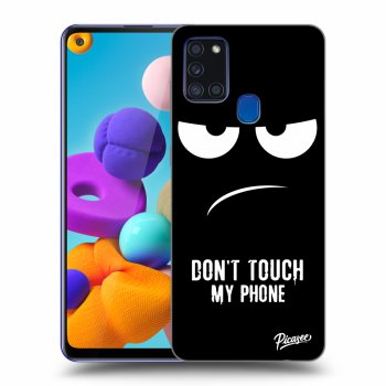 Obal pre Samsung Galaxy A21s - Don't Touch My Phone