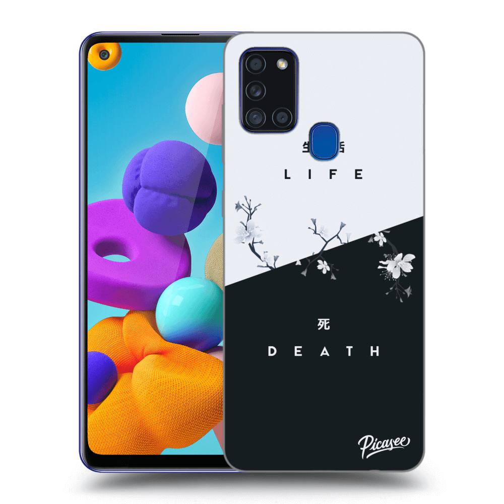 Picasee ULTIMATE CASE pro Samsung Galaxy A21s - Life - Death