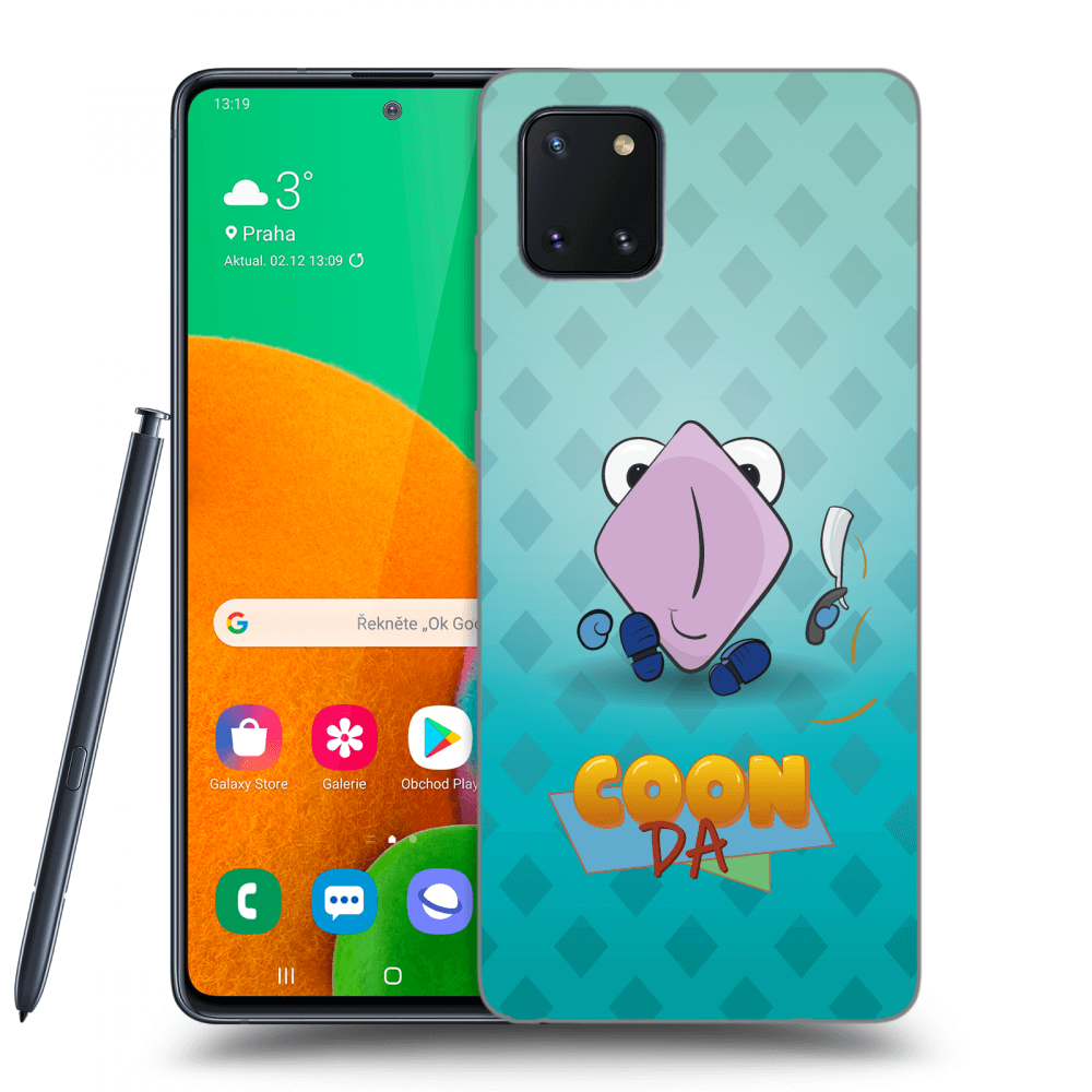 Picasee silikónový prehľadný obal pre Samsung Galaxy Note 10 Lite N770F - COONDA holátko - světlá