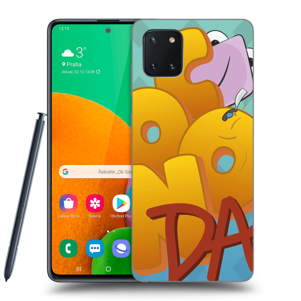 Picasee silikónový čierny obal pre Samsung Galaxy Note 10 Lite N770F - Obří COONDA