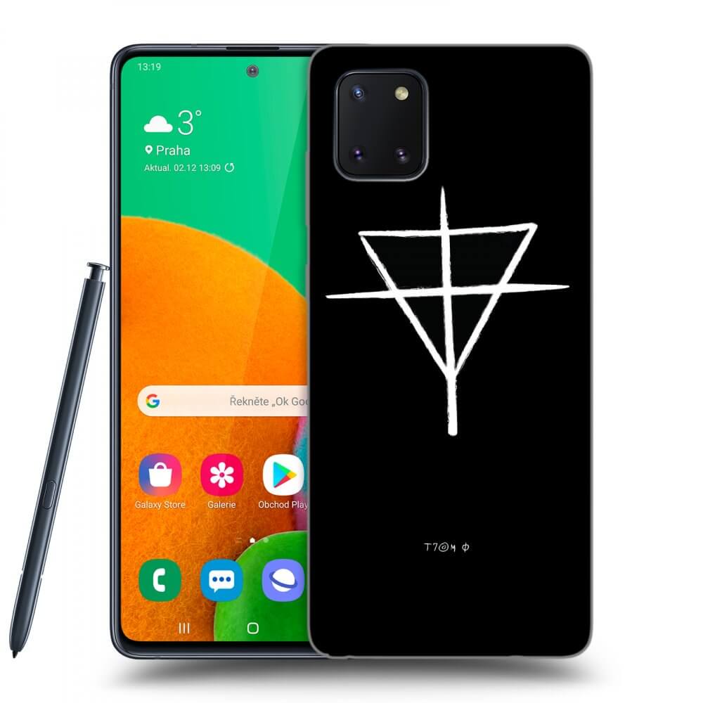 Picasee silikónový čierny obal pre Samsung Galaxy Note 10 Lite N770F - ONEMANSHOW THE GAME