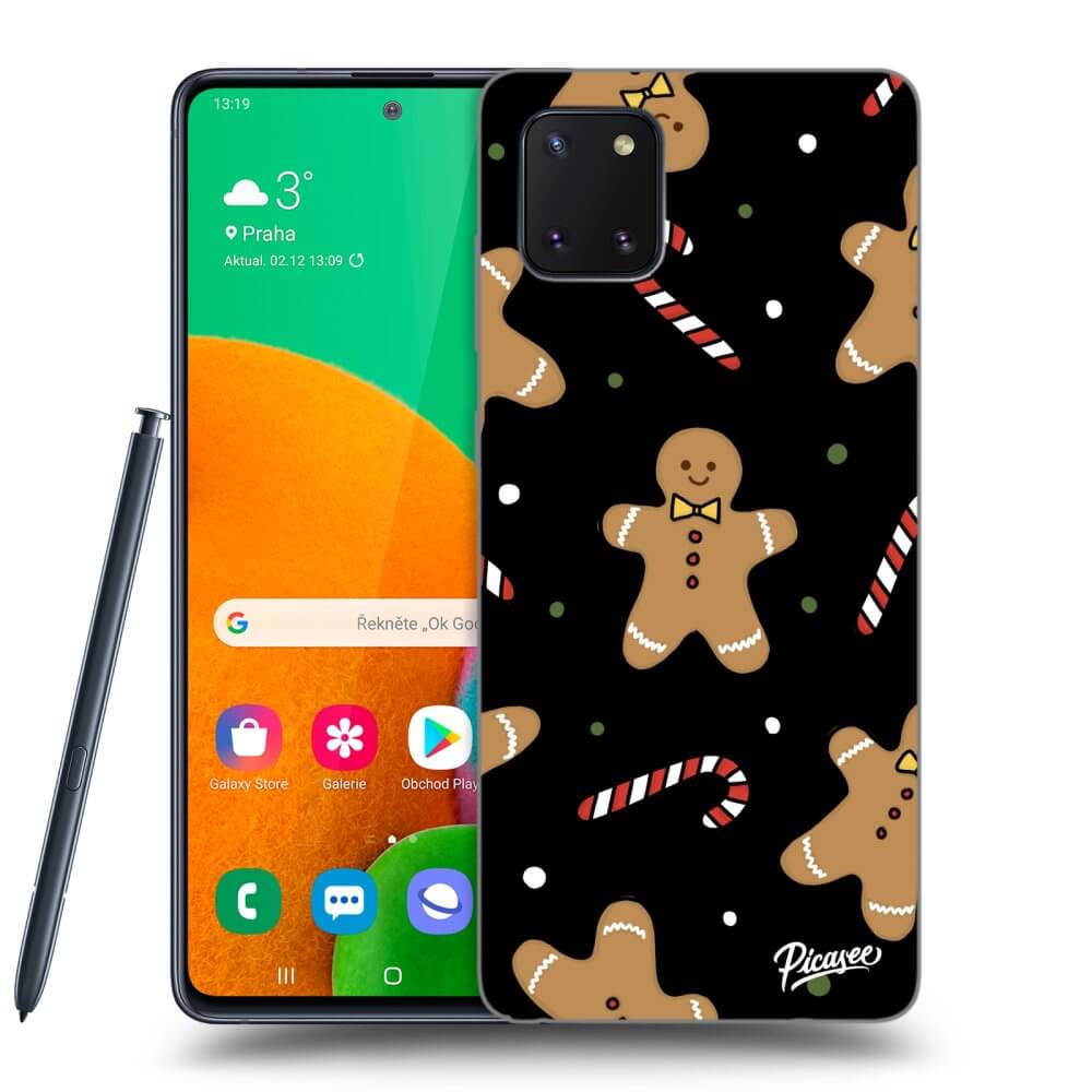 Picasee silikónový čierny obal pre Samsung Galaxy Note 10 Lite N770F - Gingerbread