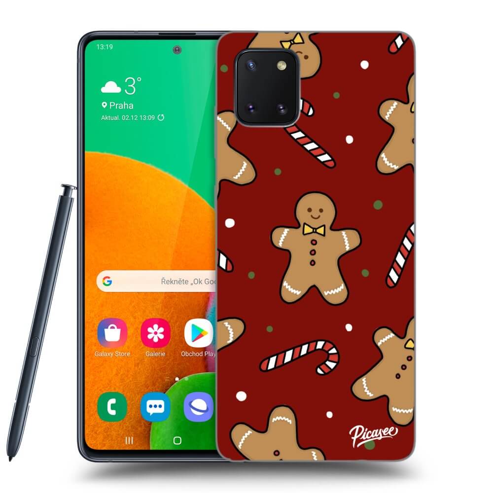 Picasee silikónový čierny obal pre Samsung Galaxy Note 10 Lite N770F - Gingerbread 2