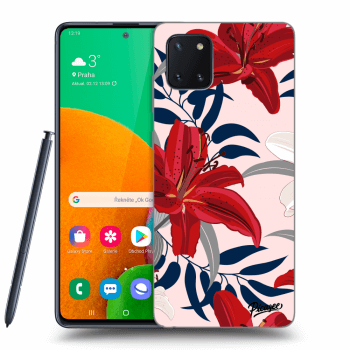 Obal pre Samsung Galaxy Note 10 Lite N770F - Red Lily