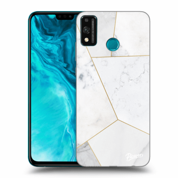 Obal pre Honor 9X Lite - White tile