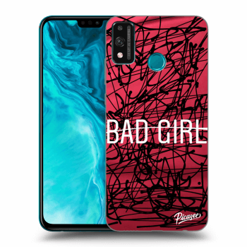 Picasee silikónový prehľadný obal pre Honor 9X Lite - Bad girl