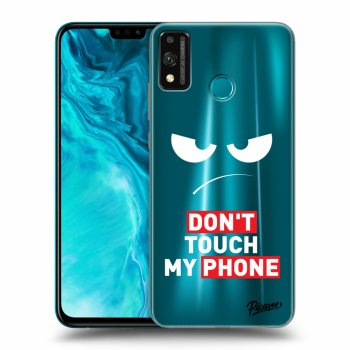 Obal pre Honor 9X Lite - Angry Eyes - Transparent