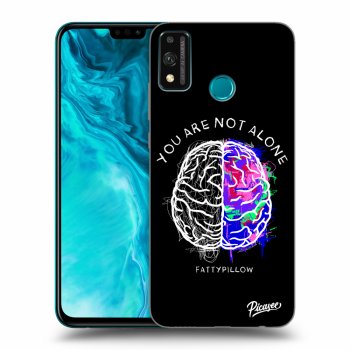 Obal pre Honor 9X Lite - Brain - White