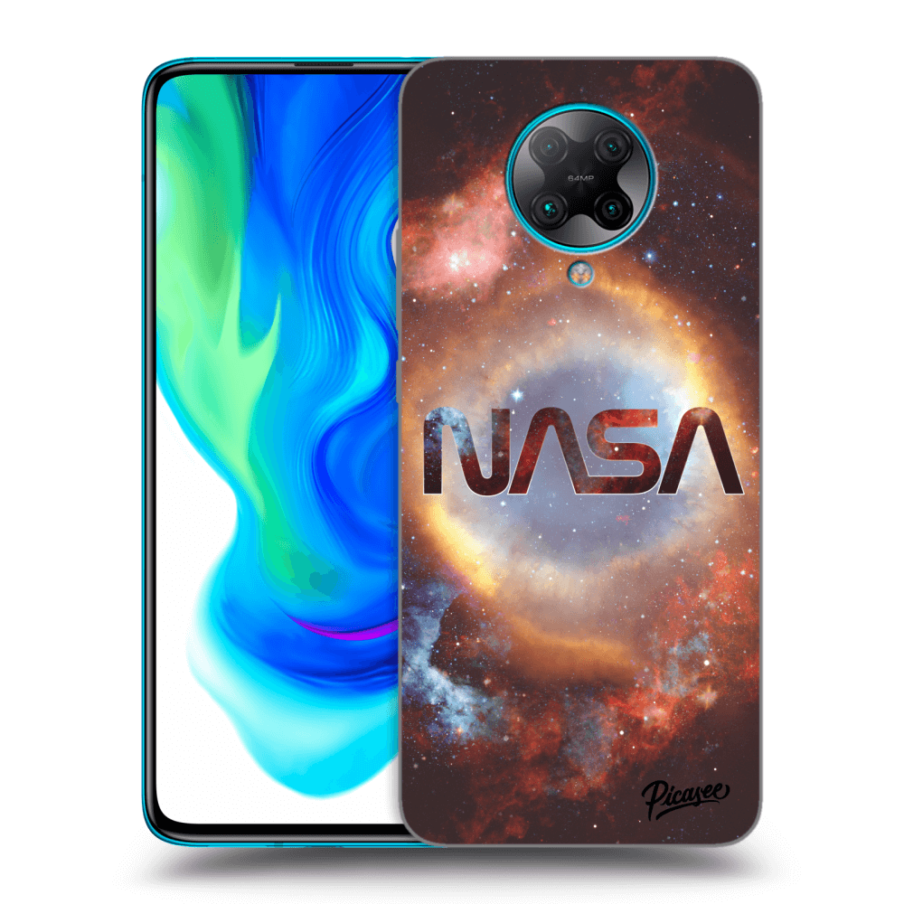 Picasee silikónový čierny obal pre Xiaomi Poco F2 Pro - Nebula