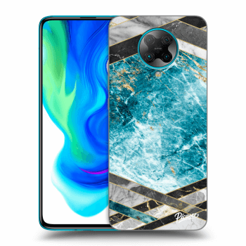 Obal pre Xiaomi Poco F2 Pro - Blue geometry