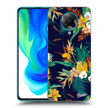 Picasee silikónový prehľadný obal pre Xiaomi Poco F2 Pro - Pineapple Color
