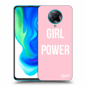 Picasee silikónový čierny obal pre Xiaomi Poco F2 Pro - Girl power