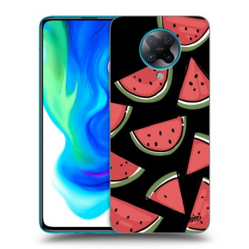 Picasee silikónový čierny obal pre Xiaomi Poco F2 Pro - Melone