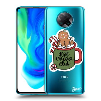 Picasee silikónový prehľadný obal pre Xiaomi Poco F2 Pro - Hot Cocoa Club