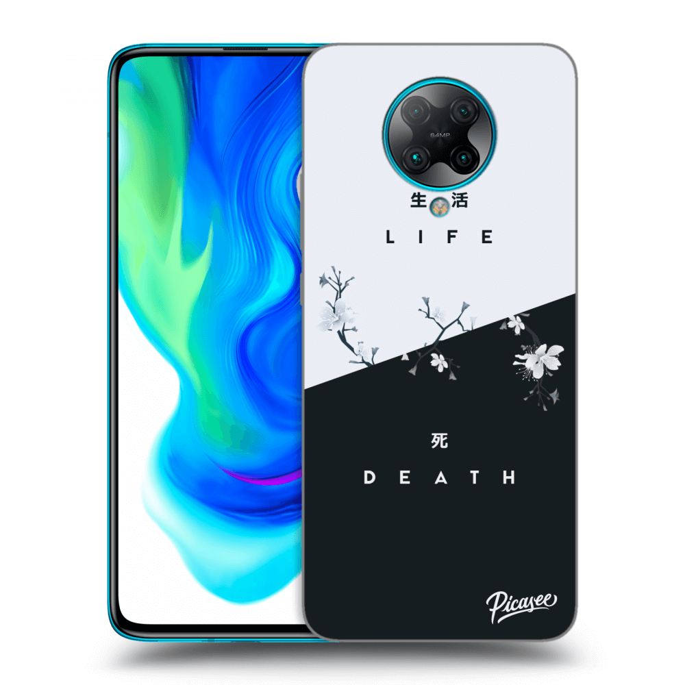 Picasee silikónový čierny obal pre Xiaomi Poco F2 Pro - Life - Death