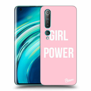 Picasee silikónový prehľadný obal pre Xiaomi Mi 10 - Girl power