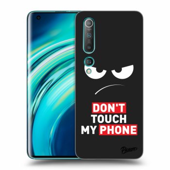 Obal pre Xiaomi Mi 10 - Angry Eyes - Transparent