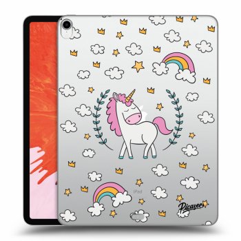 Picasee silikónový prehľadný obal pre Apple iPad Pro 12.9" 2018 (3. gen) - Unicorn star heaven