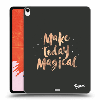 Picasee silikónový prehľadný obal pre Apple iPad Pro 12.9" 2018 (3. gen) - Make today Magical