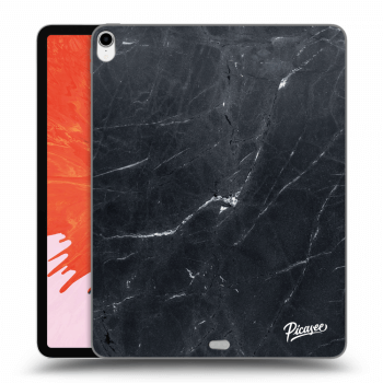 Picasee silikónový prehľadný obal pre Apple iPad Pro 12.9" 2018 (3. gen) - Black marble