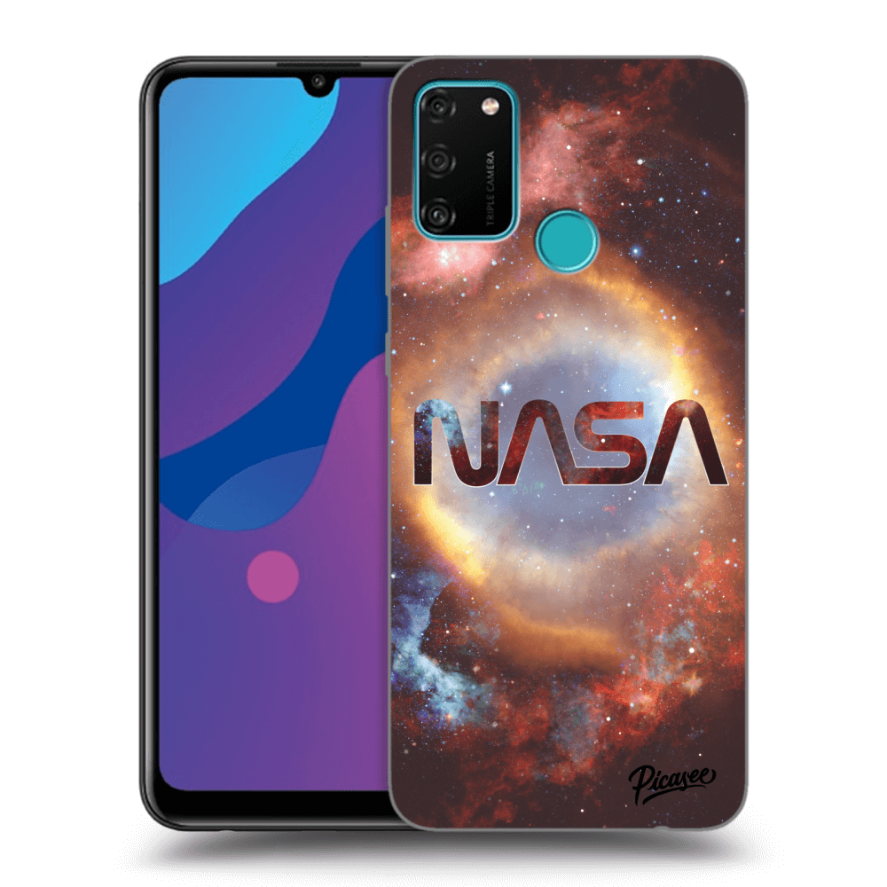 Picasee silikónový čierny obal pre Honor 9A - Nebula