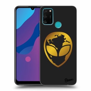 Obal pre Honor 9A - EARTH - Gold Alien 3.0