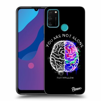 Obal pre Honor 9A - Brain - White