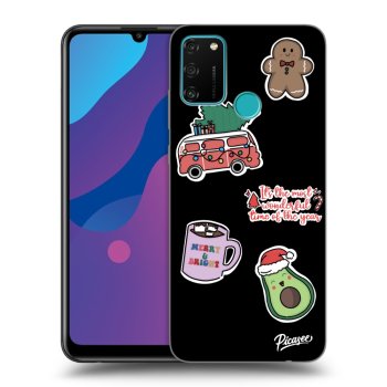 Obal pre Honor 9A - Christmas Stickers