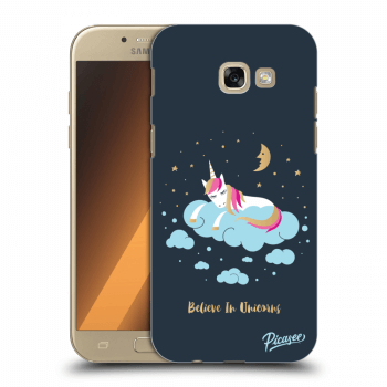 Picasee silikónový prehľadný obal pre Samsung Galaxy A5 2017 A520F - Believe In Unicorns
