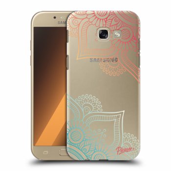Picasee plastový prehľadný obal pre Samsung Galaxy A5 2017 A520F - Flowers pattern
