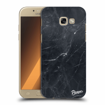 Picasee plastový prehľadný obal pre Samsung Galaxy A5 2017 A520F - Black marble