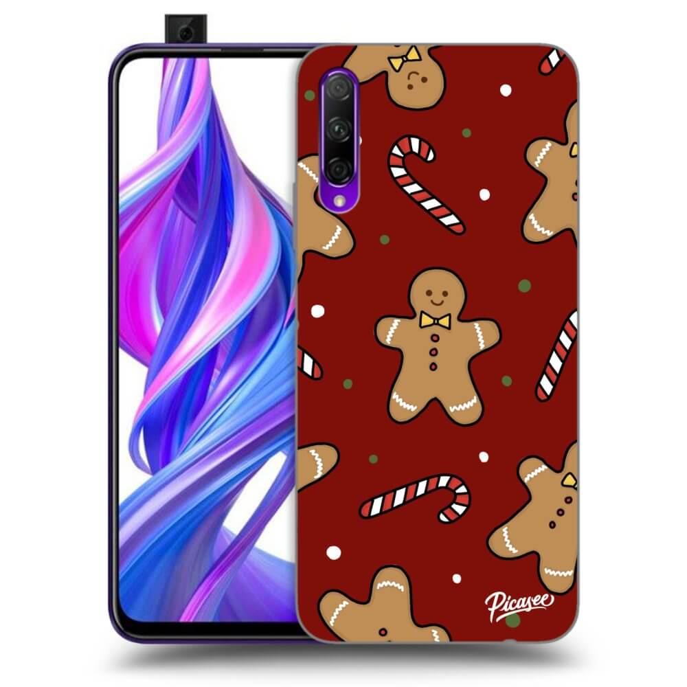 Picasee silikónový prehľadný obal pre Honor 9X Pro - Gingerbread 2