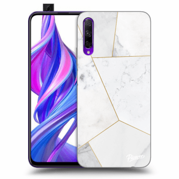 Obal pre Honor 9X Pro - White tile